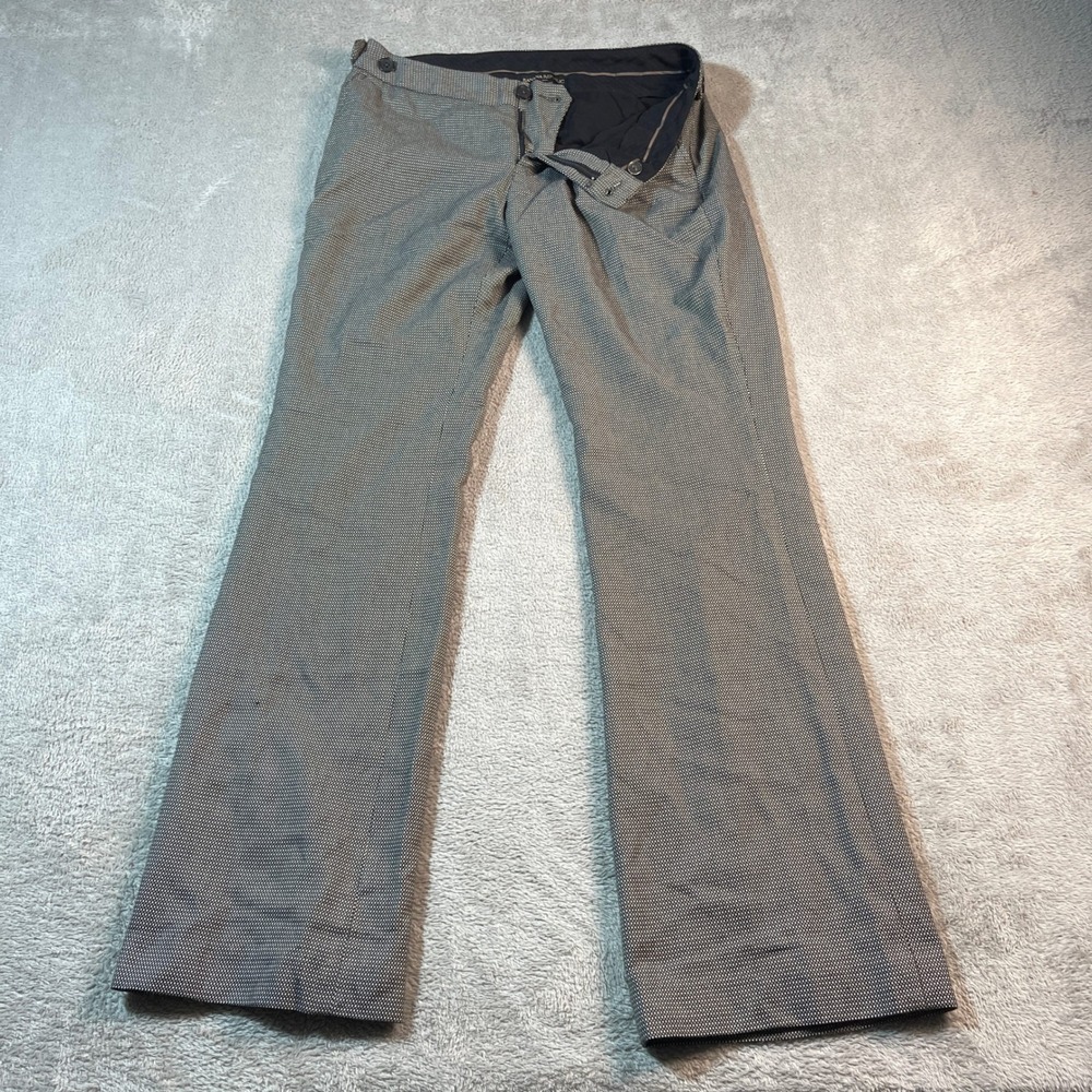 Banana Republic Martin Fit Houndstooth Career Dress Pants‎ Size 8 Women Birdseye